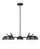 Z-Lite - 7517-5MB - Five Light Chandelier - Realm Sphere - Matte Black