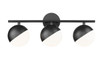 Z-Lite - 7517-3V-MB - Three Light Vanity - Realm Sphere - Matte Black
