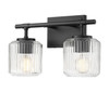 Z-Lite - 7515-2V-MB - Two Light Vanity - Landon - Matte Black