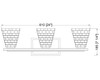 Z-Lite - 7514-3V-BN - Three Light Vanity - Annalise - Brushed Nickel