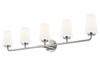 Z-Lite - 7005-5V-CH - Five Light Vanity - Montford - Chrome