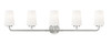 Z-Lite - 7005-5V-BN - Five Light Vanity - Montford - Brushed Nickel
