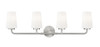 Z-Lite - 7005-4V-BN - Four Light Vanity - Montford - Brushed Nickel