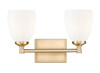 Z-Lite - 7004-2V-MGLD - Two Light Vanity - Oren - Modern Gold