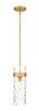 Z-Lite - 7002P5-ROD-RB - One Light Pendant - Fontaine - Rubbed Brass