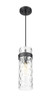 Z-Lite - 7002P5-MB - One Light Pendant - Fontaine - Matte Black