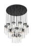 Z-Lite - 7002P5-27R-MB - 27 Light Chandelier - Fontaine - Matte Black