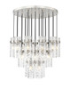 Z-Lite - 7002P5-27R-BN - 27 Light Chandelier - Fontaine - Brushed Nickel
