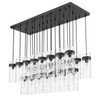 Z-Lite - 7002P5-23L-MB - 23 Light Linear Chandelier - Fontaine - Matte Black