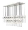 Z-Lite - 7002P5-23L-BN - 23 Light Linear Chandelier - Fontaine - Brushed Nickel