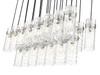 Z-Lite - 7002P5-23L-BN - 23 Light Linear Chandelier - Fontaine - Brushed Nickel