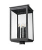 Z-Lite - 5019PHXXLS-BK - Six Light Outdoor Post Mount - Hartwell - Sand Black
