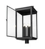 Z-Lite - 5019PHXXLR-BK - Six Light Outdoor Post Mount - Hartwell - Sand Black