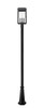 Z-Lite - 5019PHBR-519P-BK - Four Light Outdoor Post Mount - Hartwell - Sand Black