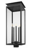 Z-Lite - 5018PHXLS-BK - Five Light Outdoor Post Mount Fixture - Nova - Black