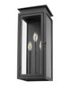 Z-Lite - 5018M-BK - Three Light Outdoor Wall Light - Nova - Black
