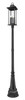 Z-Lite - 5017PHXLR-564P-BK - Six Light Outdoor Post Mounted Fixture - Tiberius - Black