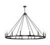 Z-Lite - 482R-16MB - 16 Light Chandelier - Barclay - Matte Black