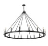 Z-Lite - 482R-16MB - 16 Light Chandelier - Barclay - Matte Black