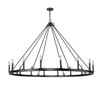 Z-Lite - 482R-16MB - 16 Light Chandelier - Barclay - Matte Black