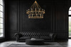 Z-Lite - 4005-28SBR - 28 Light Chandelier - Dennison - Signature Brass