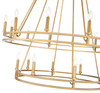 Z-Lite - 4005-20SBR - 20 Light Chandelier - Dennison - Signature Brass