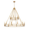 Z-Lite - 4005-18SBR - 18 Light Chandelier - Dennison - Signature Brass