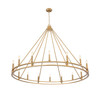 Z-Lite - 4005-16SBR - 16 Light Chandelier - Dennison - Signature Brass