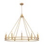 Z-Lite - 4005-12SBR - 12 Light Chandelier - Dennison - Signature Brass