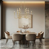 Z-Lite - 352-42L-MGLD - 12 Light Linear Chandelier - Allistair - Modern Gold