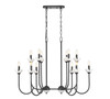 Z-Lite - 352-42L-MB - 12 Light Linear Chandelier - Allistair - Matte Black