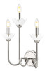 Z-Lite - 352-3S-PN - Three Light Wall Sconce - Allistair - Polished Nickel