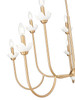 Z-Lite - 352-10MGLD - Ten Light Chandelier - Allistair - Modern Gold