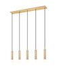 Z-Lite - 1956P-5L-MGLD - Five Light Linear Chandelier - Stari - Modern Gold