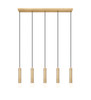 Z-Lite - 1956P-5L-MGLD - Five Light Linear Chandelier - Stari - Modern Gold