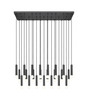 Z-Lite - 1956P-23L-MB - 23 Light Linear Chandelier - Stari - Matte Black