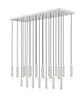 Z-Lite - 1956P-23L-BN - 23 Light Linear Chandelier - Stari - Brushed Nickel