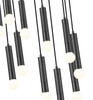 Z-Lite - 1956P-11R-MB - 11 Light Chandelier - Stari - Matte Black