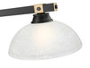 Z-Lite - 1955-3MB-RB-DWL14 - Three Light Billiard - Bronte - Matte Black + Rubbed Brass