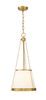 Z-Lite - 1954P12-MGLD - Four Light Pendant - Madeline - Modern Gold