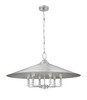 Z-Lite - 1953-32SPT - Six Light Pendant - Rialto - Signature Pewter