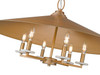 Z-Lite - 1953-32SGD - Six Light Pendant - Rialto - Signature Gold