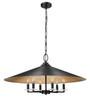 Z-Lite - 1953-32MB - Six Light Pendant - Rialto - Matte Black
