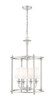 Z-Lite - 1950-4C-BN - Four Light Chandelier - Katerina - Brushed Nickel