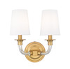 Z-Lite - 1950-2S-RB - Two Light Wall Sconce - Katerina - Rubbed Brass