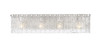 Z-Lite - 1943-4V-BN - Four Light Vanity - Glacier - Brushed Nickel