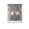 Z-Lite - 1943-2S-MB - Two Light Wall Sconce - Glacier - Matte Black