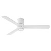 Hinkley - 907552FMW-LDD - 52" Smart Fan - Speck Flush - Matte White