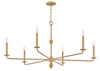 Hinkley - 48628BNG - LED Chandelier - Ansel - Burnished Gold