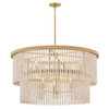 Hinkley - 48606LCB - LED Chandelier - Indra - Lacquered Brass